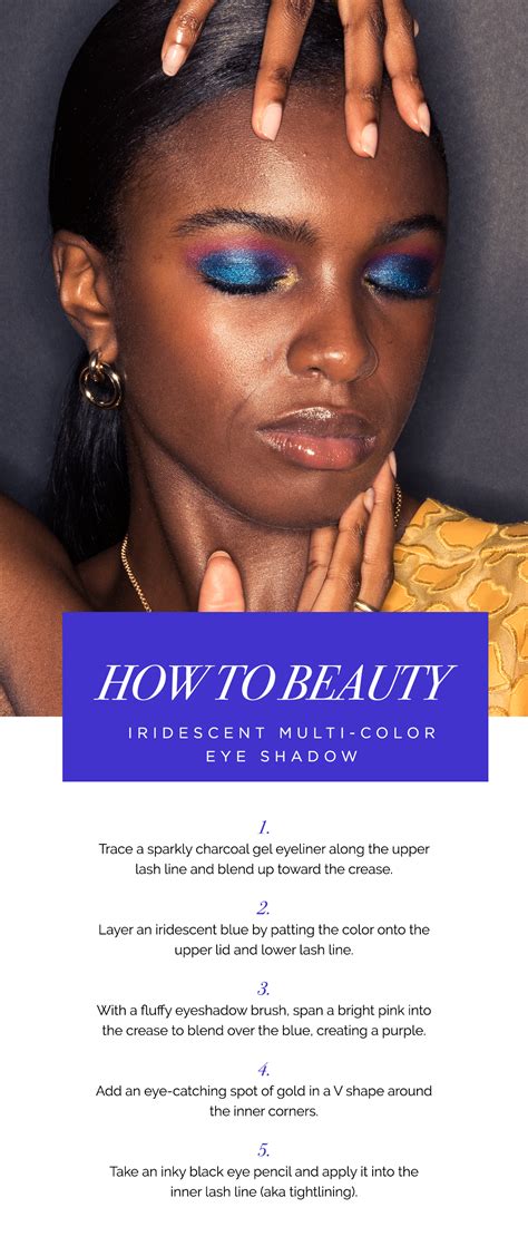 How To Beauty Bold Iridescent Eyes For A Serious Night Out Eye