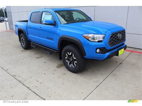 Voodoo Blue 2020 Toyota Tacoma Trd Off Road Double Cab Exterior Photo