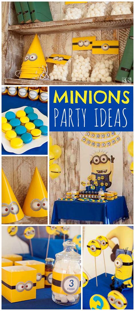 Minions Birthday Party Minions Catch My Party Minion Birthday
