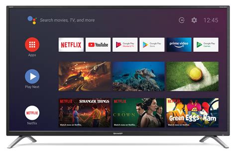 Android Tv 42 4k Ultra Hd 42cl2ea Sharp Europe