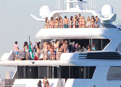 Adrian Grenier Parties With Topless Girls On Yacht While Filming