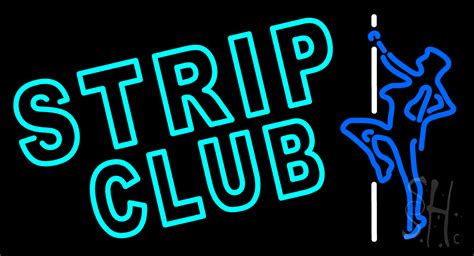 Turquoise Strip Club Led Neon Sign Strip Club Neon Signs Everything