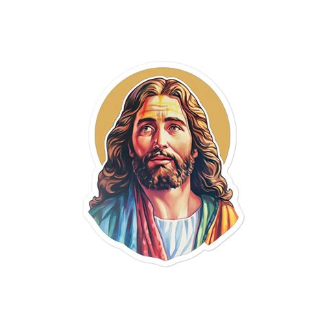 Messiah Jesus Christ Sticker For Prayer Journals Cute Jesus Sticker
