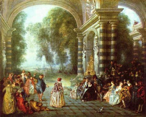 Jean Antoine Watteau Pintura Rococó Educa