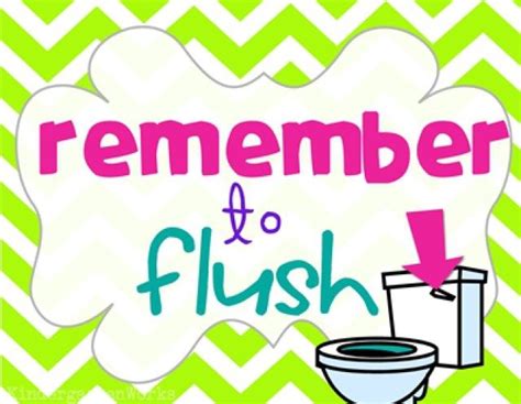 Classroom Routines For The Restroom Wash And Flush