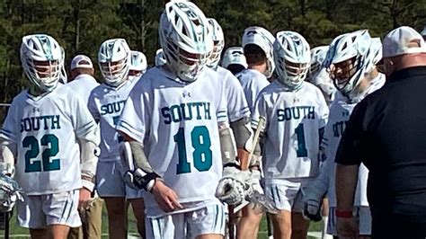 Plymouth South boys lacrosse made it to 2nd round of the D2 playoffs