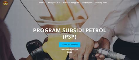 Check spelling or type a new query. Cara Semak Kelayakan Program Subsidi Petrol (PSP)