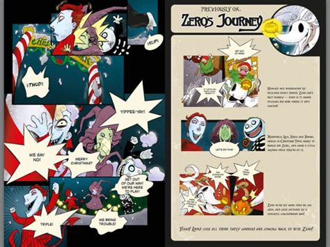 ‎disney Manga Tim Burtons The Nightmare Before Christmas Zeros
