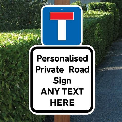 Jaf Graphics Private Drive Sign