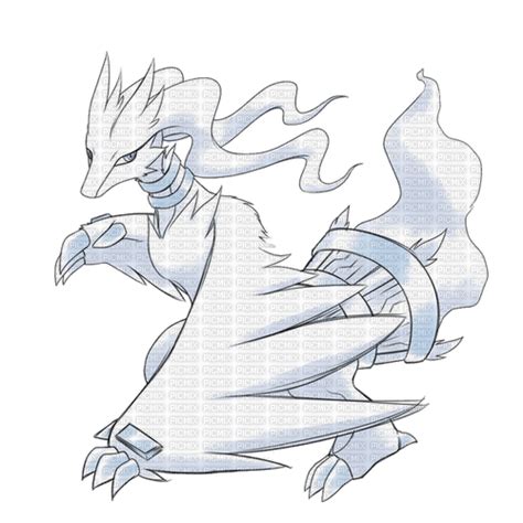 Reshiram Kykw Pokemon Reshiram White Creature Dragon