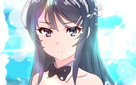 Anime 1080p Mai Sakurajima Seishun Buta Yarou Wa Bunny Girl Senpai