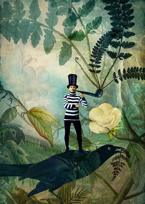 Catrin Welz Stein The Man Under The Fern Tree 2017 Surreal Art