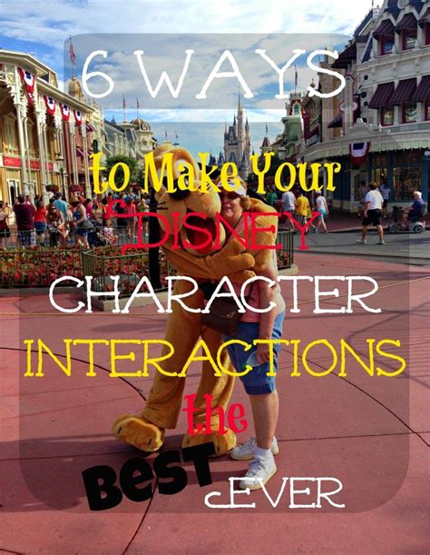 M Disney Character Interaction Tips Tricks Disney World Vacation Adventures By Disney