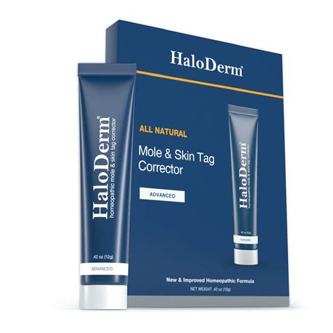 buy new haloderm advanced skin tag remover and mole remover kit all natural skin tag cream