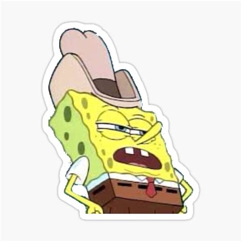 Im Dirty Dan Spongebob Sticker By Jordansawtelle Redbubble