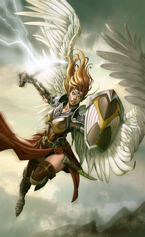 Angel Warrior By Kikicianjur On Deviantart