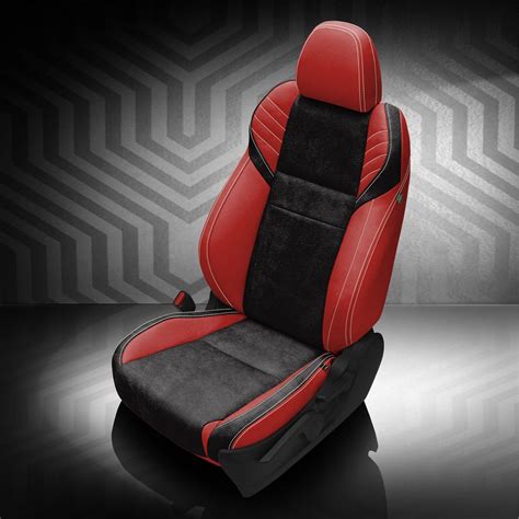 dark red and black custom fits victory cross country dual leather seat cover ￡35 92