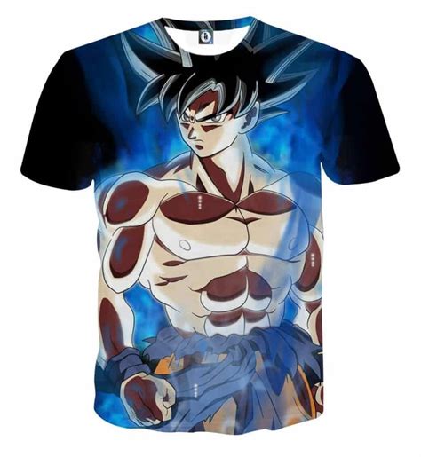 Dragon Ball Super Son Goku Ultra Instinct Cool Casual T Shirt Saiyan