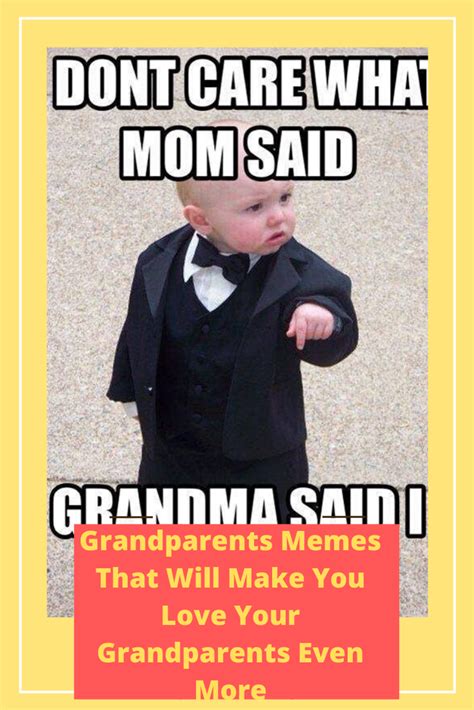 Grandparents Memes That Will Make You Love Your Grandparents Even More