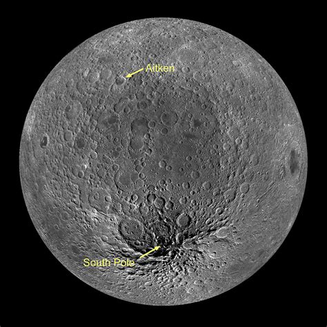 The Moons Largest Basin Moon Nasa Science
