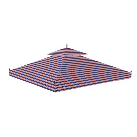 It is not fire proof. Garden Winds 10 ft. x 10 ft. Arrow Gazebo Standard 350 ...