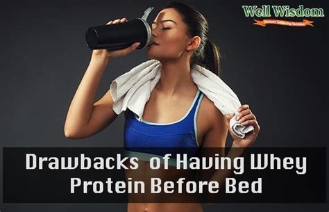 Now, depending on what macros you have left for the day, you might be able to have other foods with it. Whey Protein Before Bed - Is It a Good Idea?