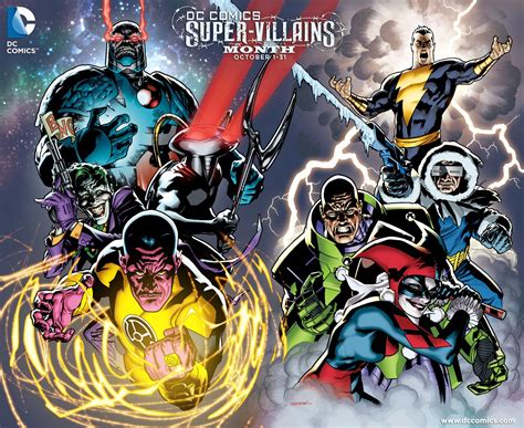 Dc Comics Super Villains Month Comic Art Community Gallery Of Comic Art