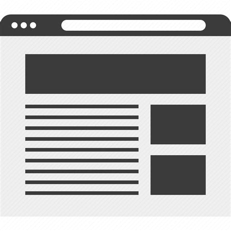 Banner Pictures Web Wireframe Icon Download On Iconfinder
