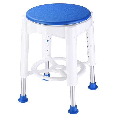 14 Medical Bath Stool Safety Shower Swivel Chair With Rotating Seat