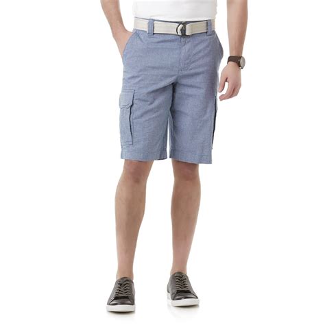 roebuck and co men s belted cargo shorts sears