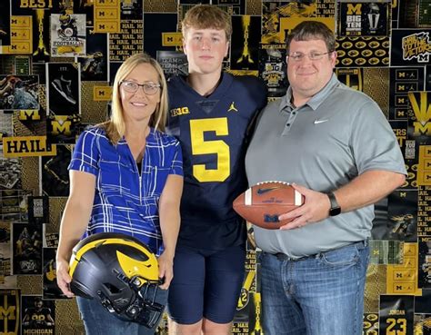 No 2 Ranked Punter Drew Miller Talks Michigan Visit Brandon Kornblue