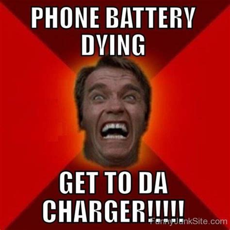 Funny Arnold Schwarzenegger Phone Battery Dying