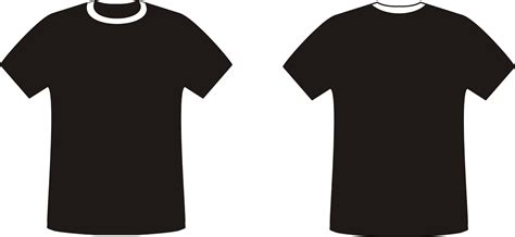 Gambar Kaos Polos Hitam Buat Desain