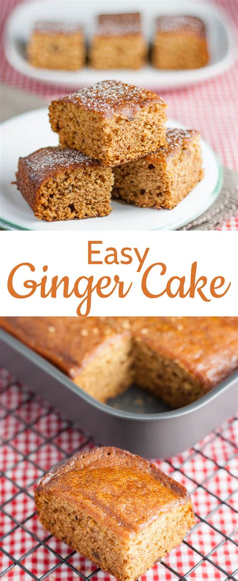 For a tasty afternoon snack, try one of our baked goods recipes, from cupcakes and muffins. Easy Ginger Cake Recipe {Egg Free,Dairy Free,Vegan} | Fuss ...