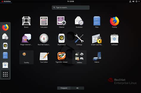 Using The Desktop Environment In Rhel 8 Red Hat Enterprise Linux 8
