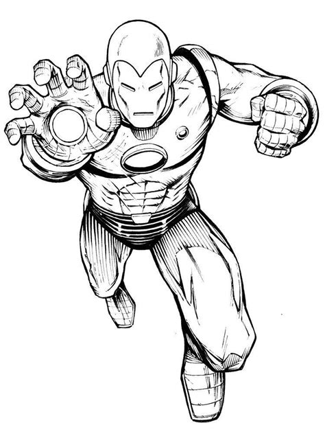 Dibujos De Iron Man Para Colorear E Imprimir | Coloring pages, Colorful