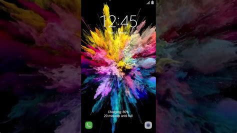 Samsung Themes Animated Wallpaper Hd Color Explosion