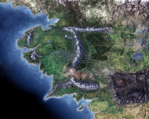 Middle Earth 3d Interactive Map Sadly It Does Not Exist Anymore R