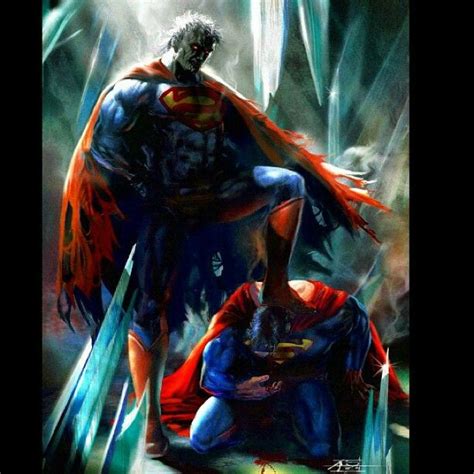 Bizarro Superman Vs Superman Dc Comics Art Batman And Superman
