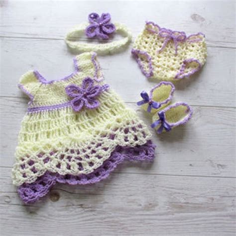 Crochet Baby Dress Patterns For Free Upcycle Art