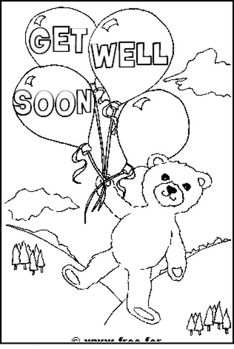 Then you may prefer free coloring sheets to print with animals, birds, fruits, motorcycles, vegetables, insects, or the greatest animals of all times if you have any questions or problems with printing or downloading printable coloring pages available on topcoloringpages.net then our team will be more. Get Well Coloring Pages - Coloring Home