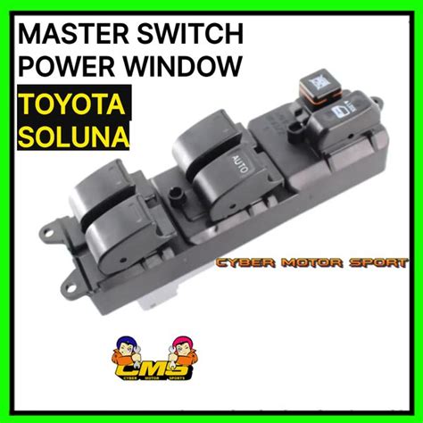 Jual Saklar Powerwindow Utama Soluna Master Switch Power Window Toyota