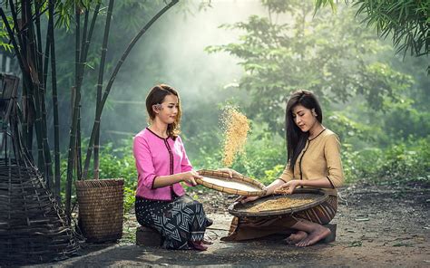 asian village girls villages girl hd wallpaper pxfuel