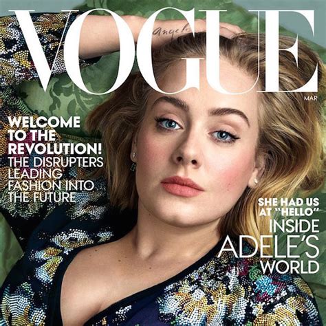 Adele Covers American Vogue Photoshoot Toyaz World