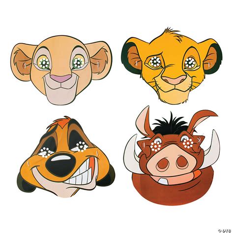The Lion King™ Masks 8 Pc Discontinued
