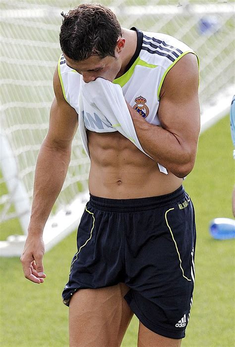 Sexy Men Of Sports Ripped Abs Of Cristiano Ronaldo