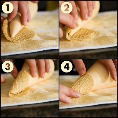 Separate the egg whites from the yolks. Waffle Cone Recipe | Cupcake Project