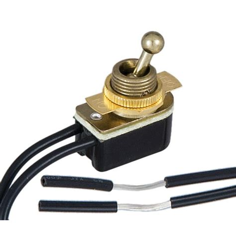 Bandp Lamp On Off Brass Toggle Switch