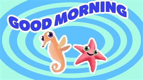 Good Morning Song Nursery Rhymes Song For Kids Cartoon For Kids