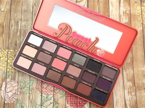 I thought i wanted the sweet peach, but there's just too many neutrals for my tastes. Too Faced Summer 2016 Sweet Peach Eyeshadow Palette ...